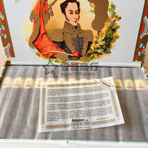 玻璃瓦尔皇冠雪茄 Bolivar Coronas Junior