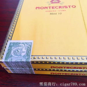 蒙特迷你i纸盒小雪茄Montecristo mini
